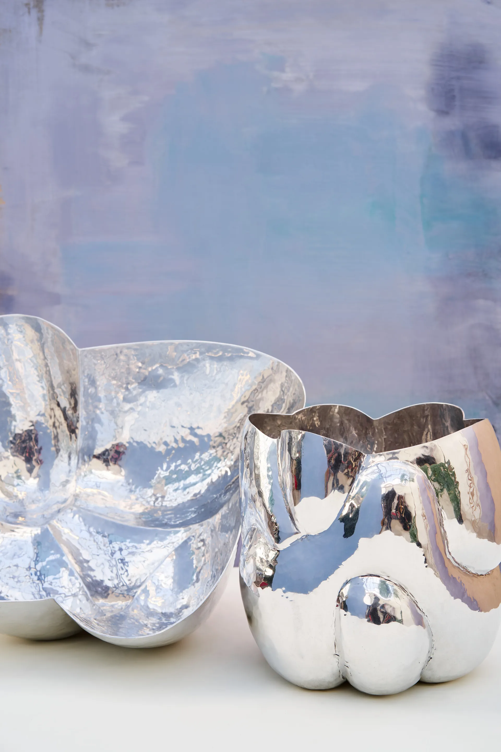 Cloud vas låg, Silver Tom Dixon