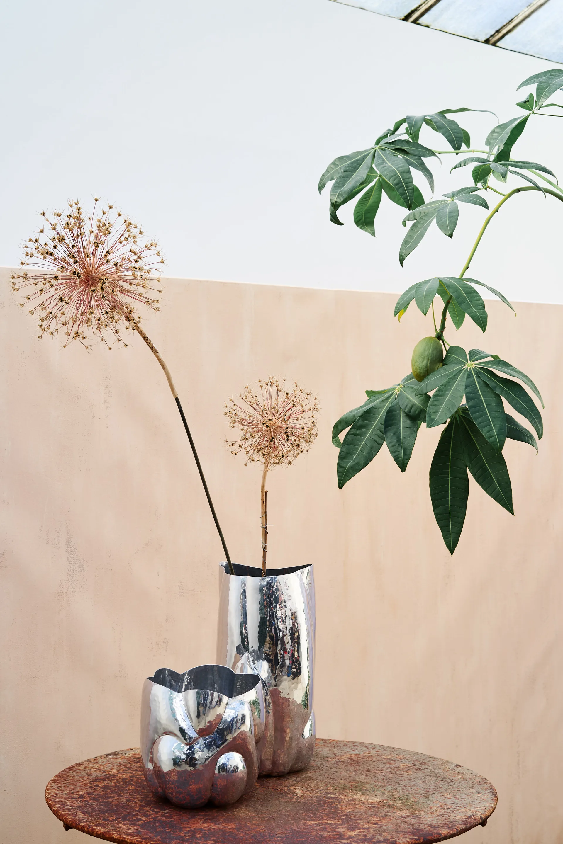 Cloud vas låg, Silver Tom Dixon