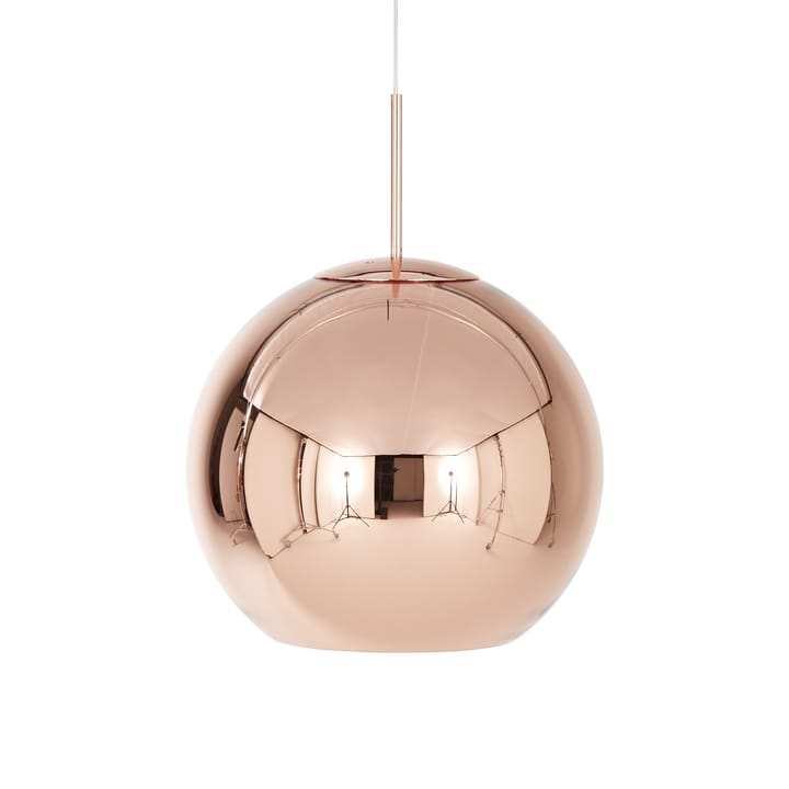 Copper Round pendel LED Ø45 cm - Copper - Tom Dixon