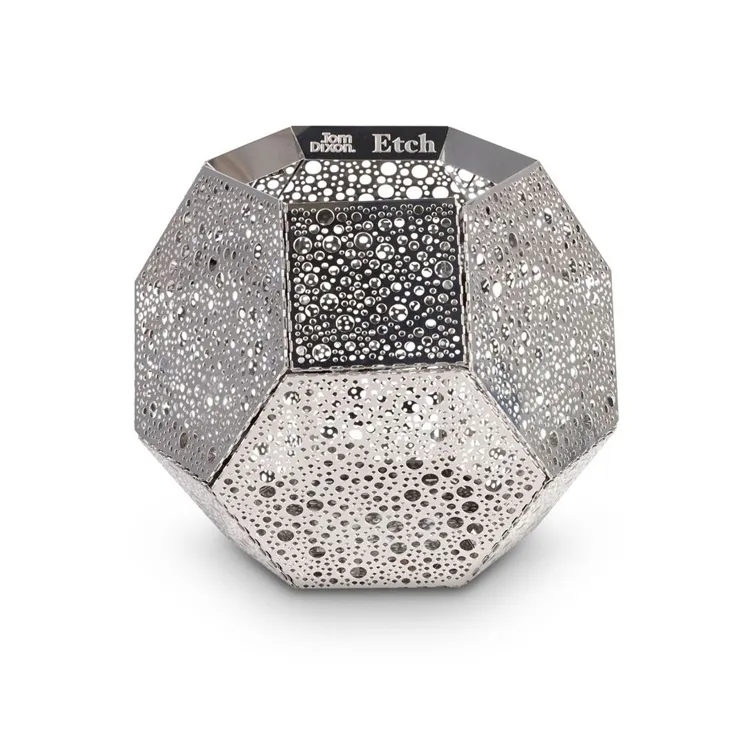 Etch ljuslykta, Rostfritt stål Tom Dixon