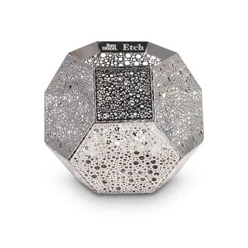 Etch ljuslykta - Rostfritt stål - Tom Dixon