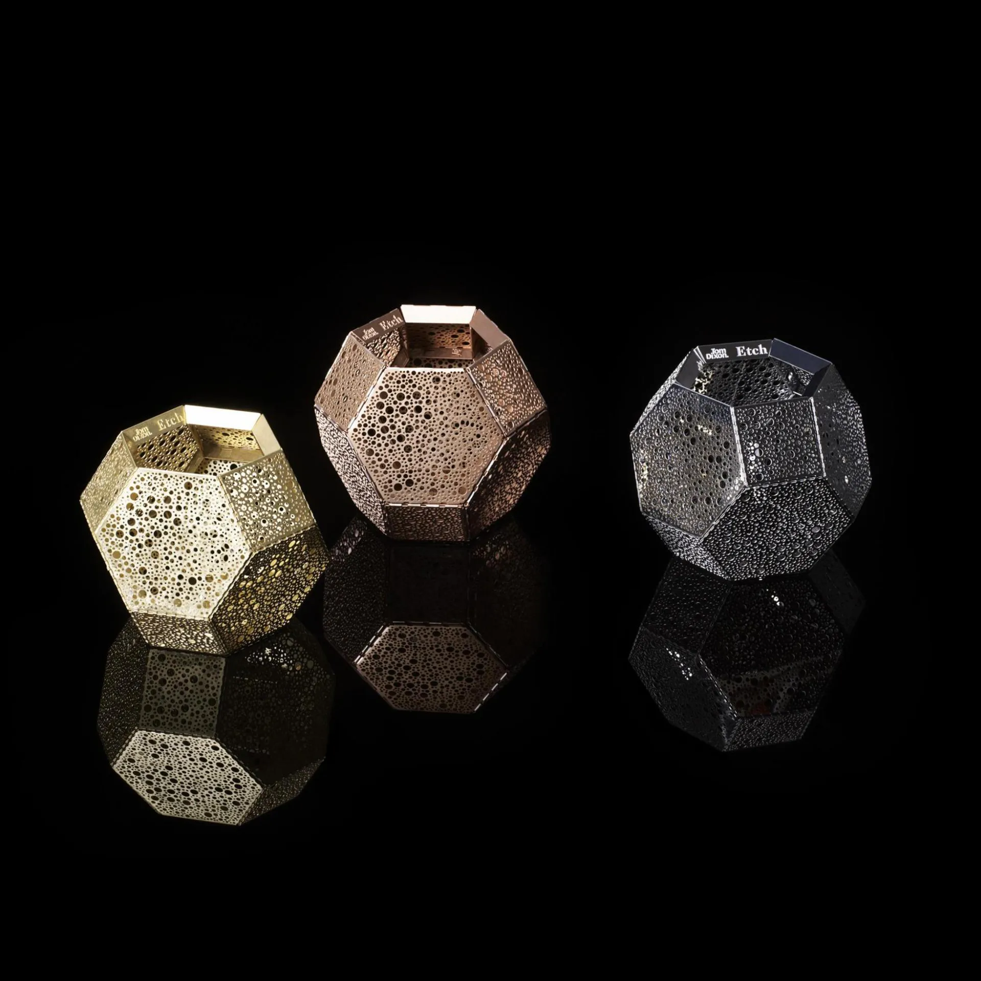 Etch ljuslykta, Rostfritt stål Tom Dixon