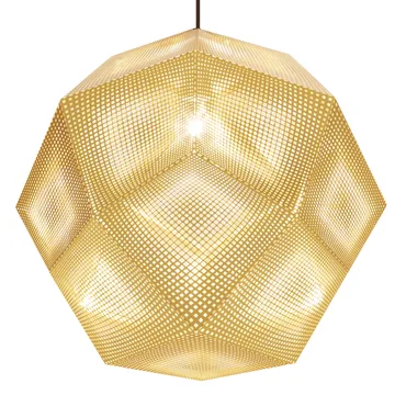 Etch taklampa 50 cm - Mässing - Tom Dixon