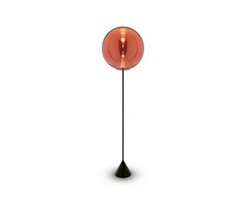 Globe Cone slim golvlampa LED 180 cm - Copper - Tom Dixon
