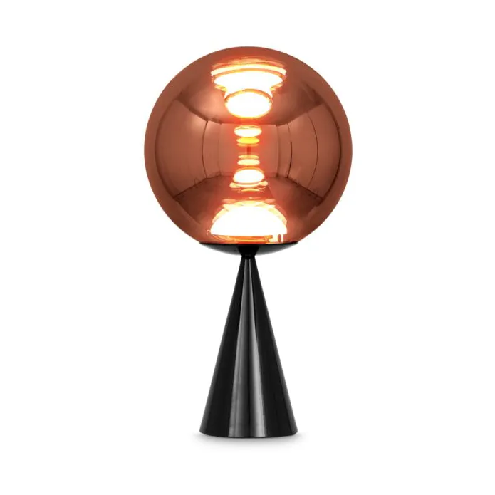 Globe fat bordslampa LED 46,5 cm, Copper Tom Dixon