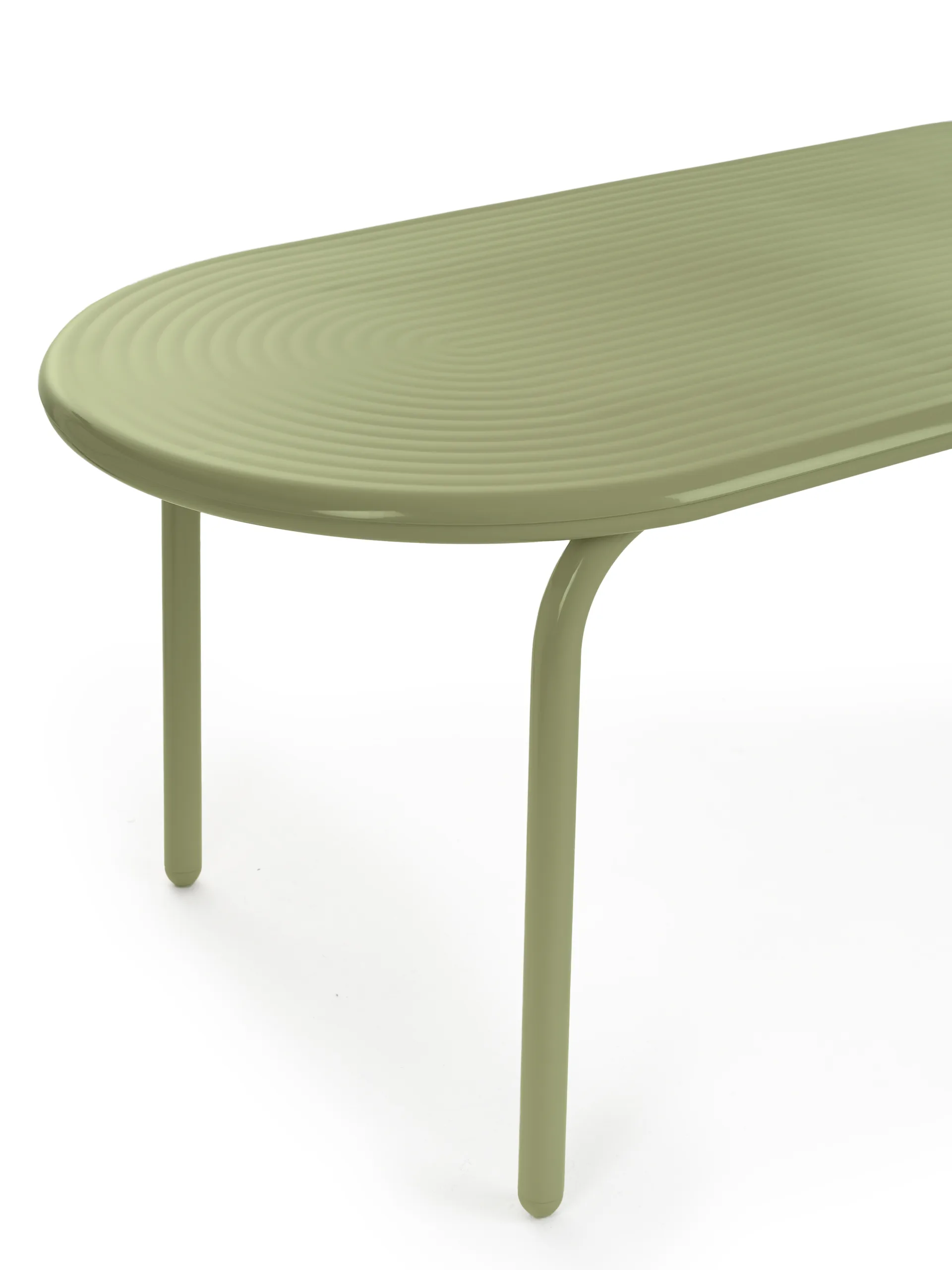 Groove Obround matbord - Moss, 86x186 cm, Bordsskiva Tom Dixon