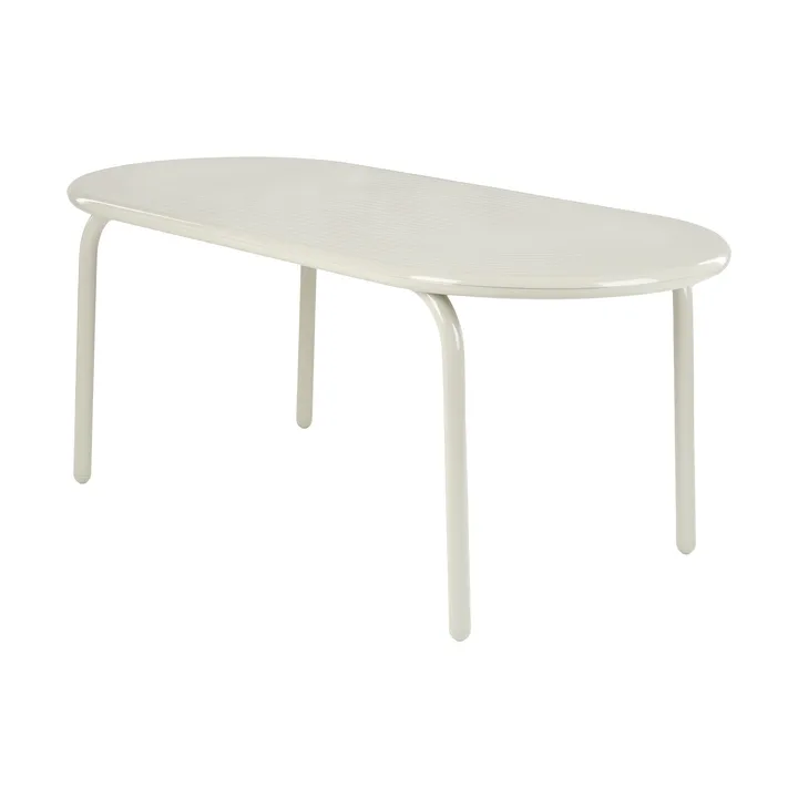 Groove Obround matbord - Putty, 86x186 cm - Bordsskiva - Tom Dixon