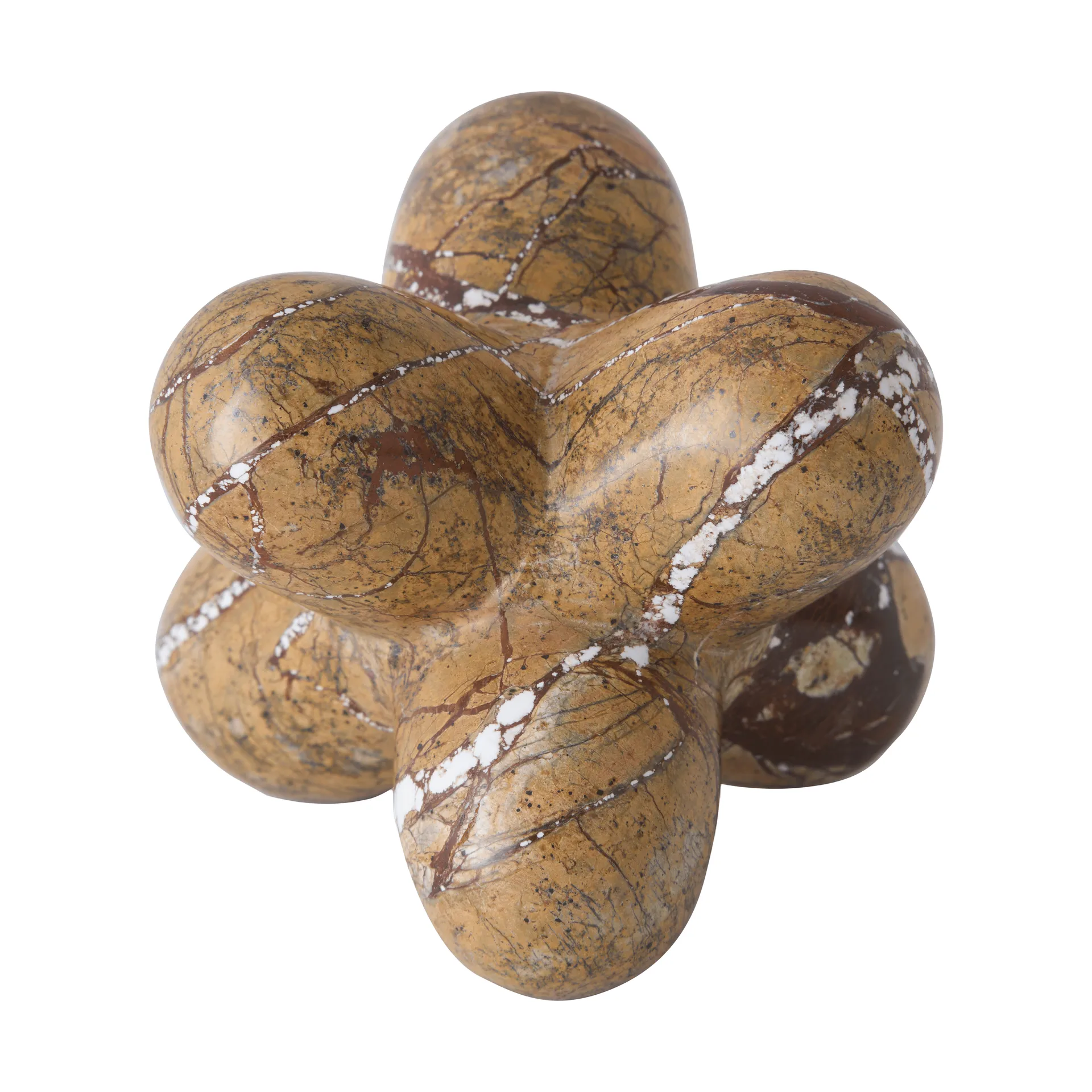 Jack dekorationsobjekt, Forest brown marble, 10x8,5 cm Tom Dixon