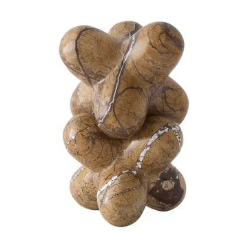 Jack dekorationsobjekt - Forest brown marble, 10x8,5 cm - Tom Dixon