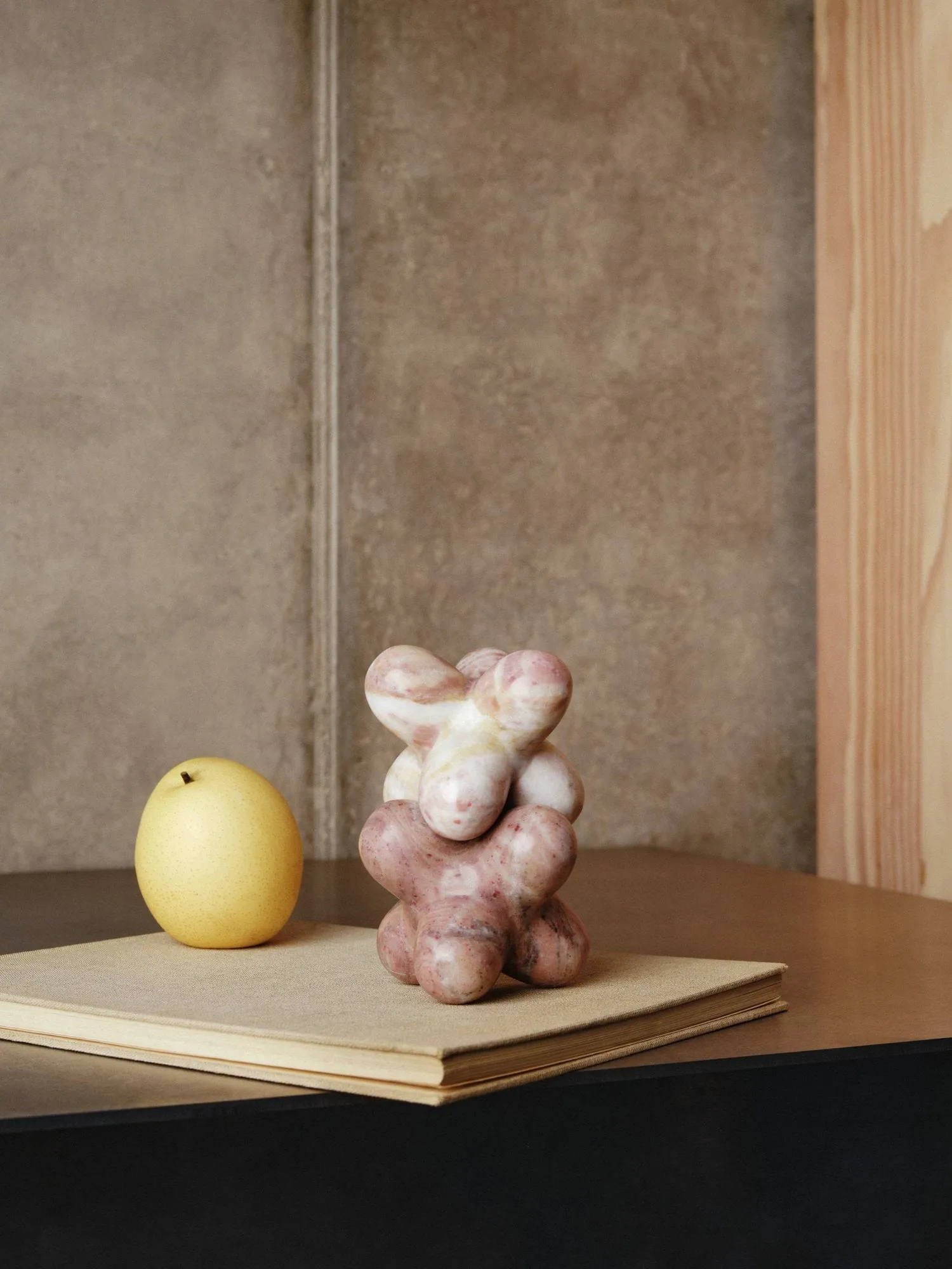 Jack dekorationsobjekt, Pink indian onyx, 10x8,5 cm Tom Dixon