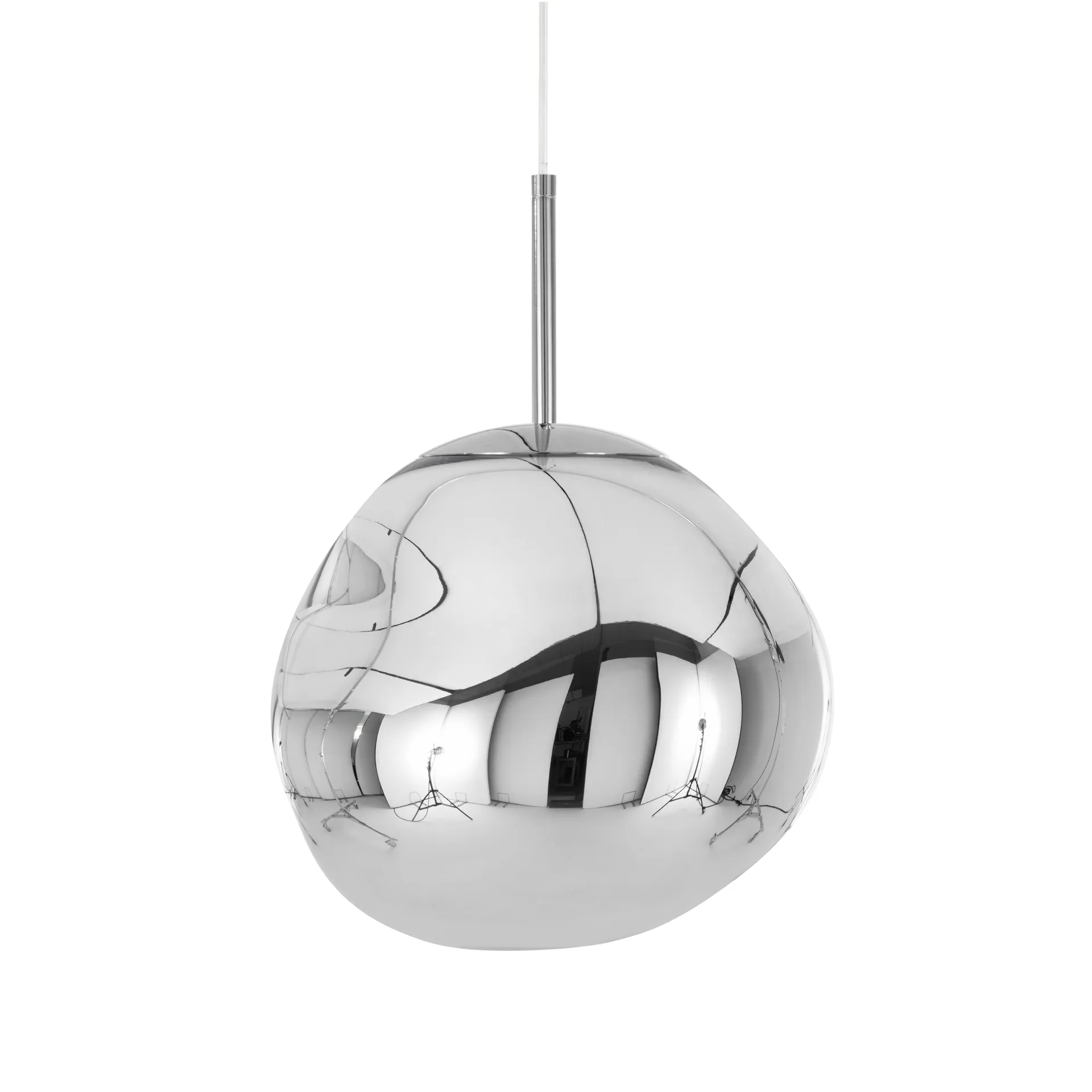 Melt pendel LED, Chrome (krom), mini 27x28 cm Tom Dixon