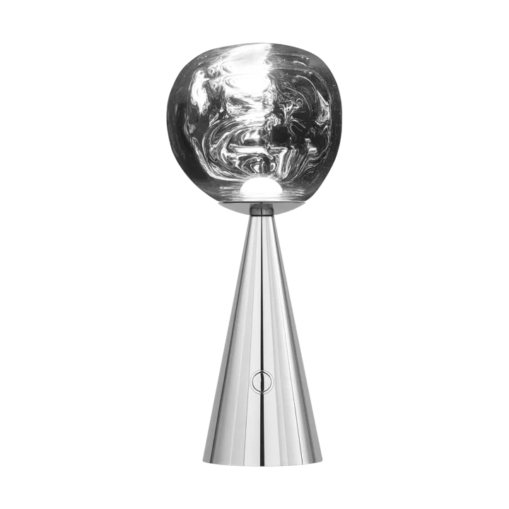 Melt portabel LED bordslampa 28,5 cm - Silver - Tom Dixon
