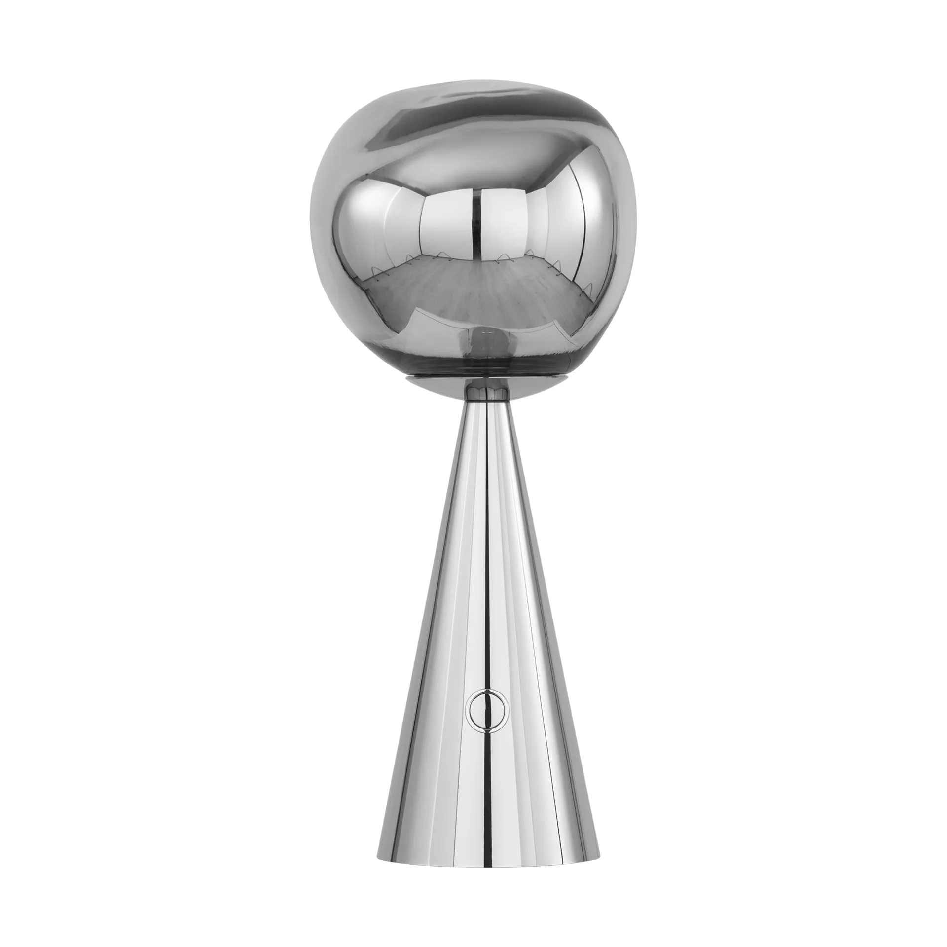 Melt portabel LED bordslampa 28,5 cm, Silver Tom Dixon