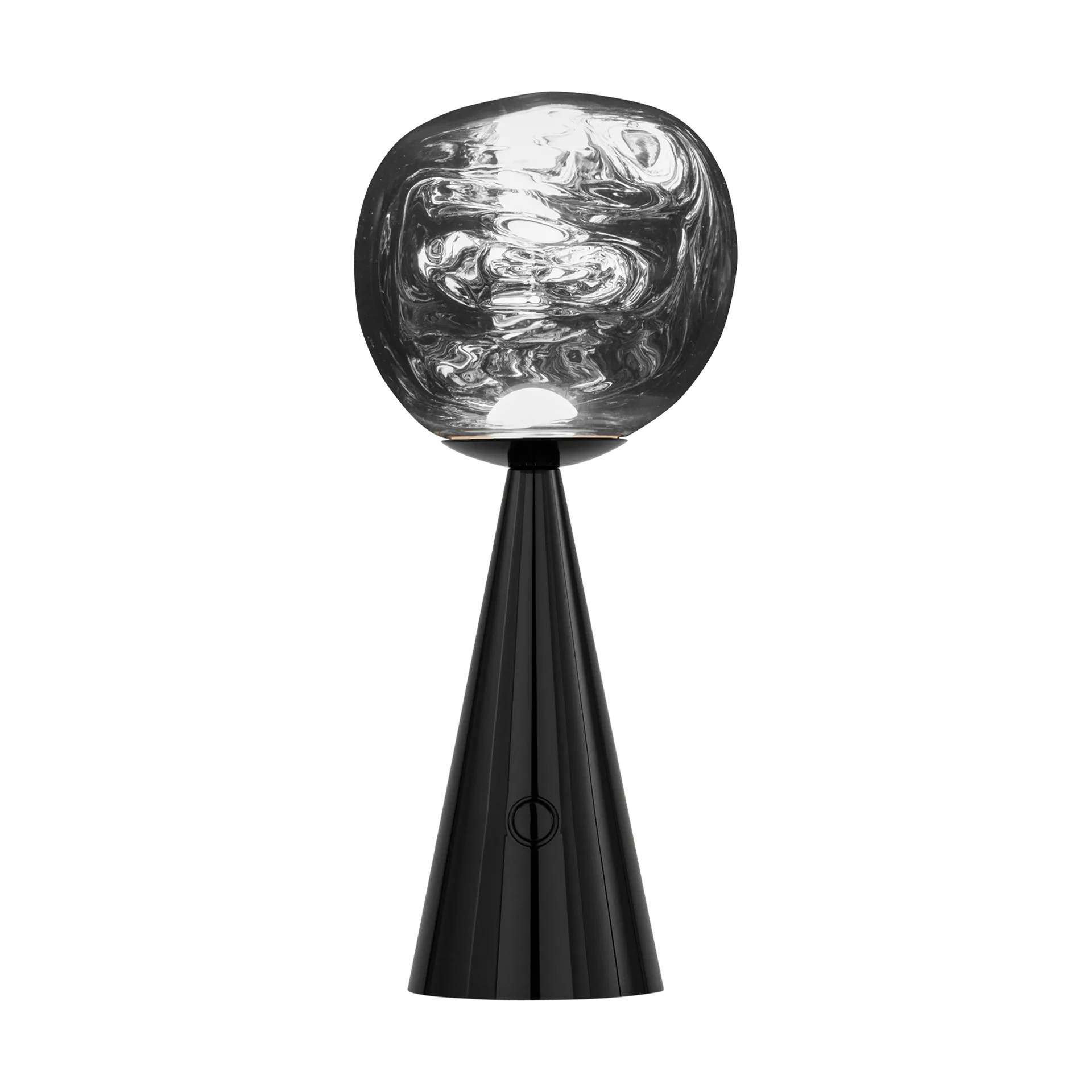Melt portabel LED bordslampa 28,5 cm, Svart Tom Dixon