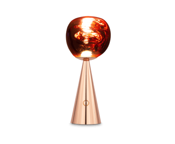 Melt Portable bordslampa - Copper - Tom Dixon