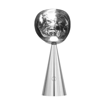 Melt Portable LED bordslampa 28,5 cm - Silver - Tom Dixon