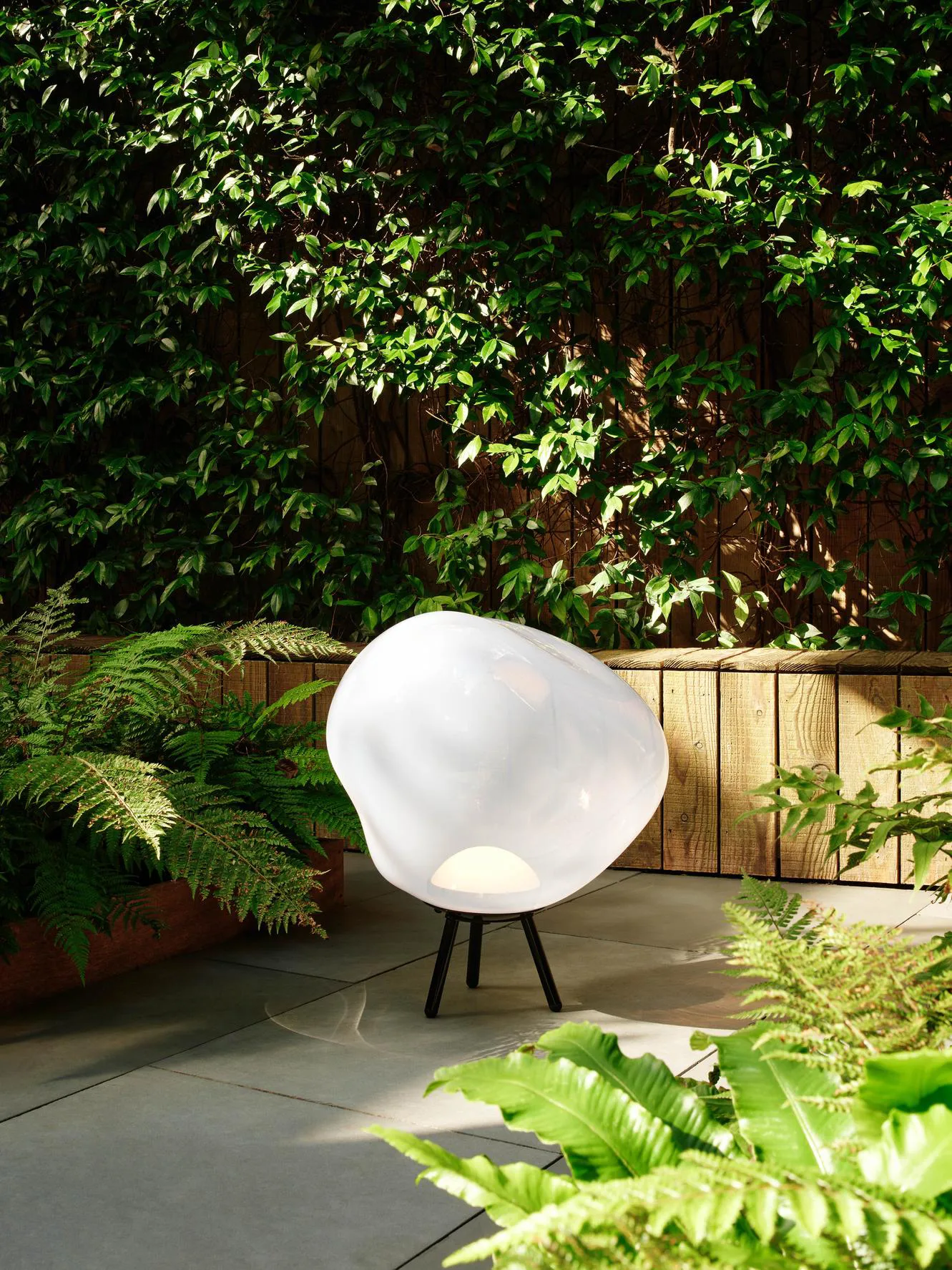 Melt Portable LED Large golvlampa, Opal Tom Dixon