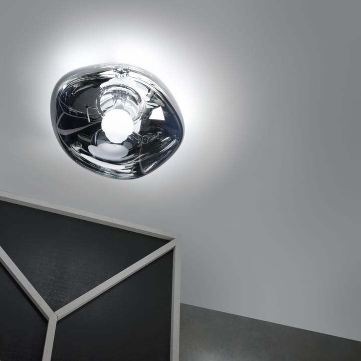 Melt Surface vägg- och taklampa LED - Krom - Tom Dixon