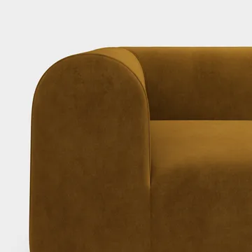 Plump modulsoffa - Gold royal velvet, 3-sits - Tom Dixon