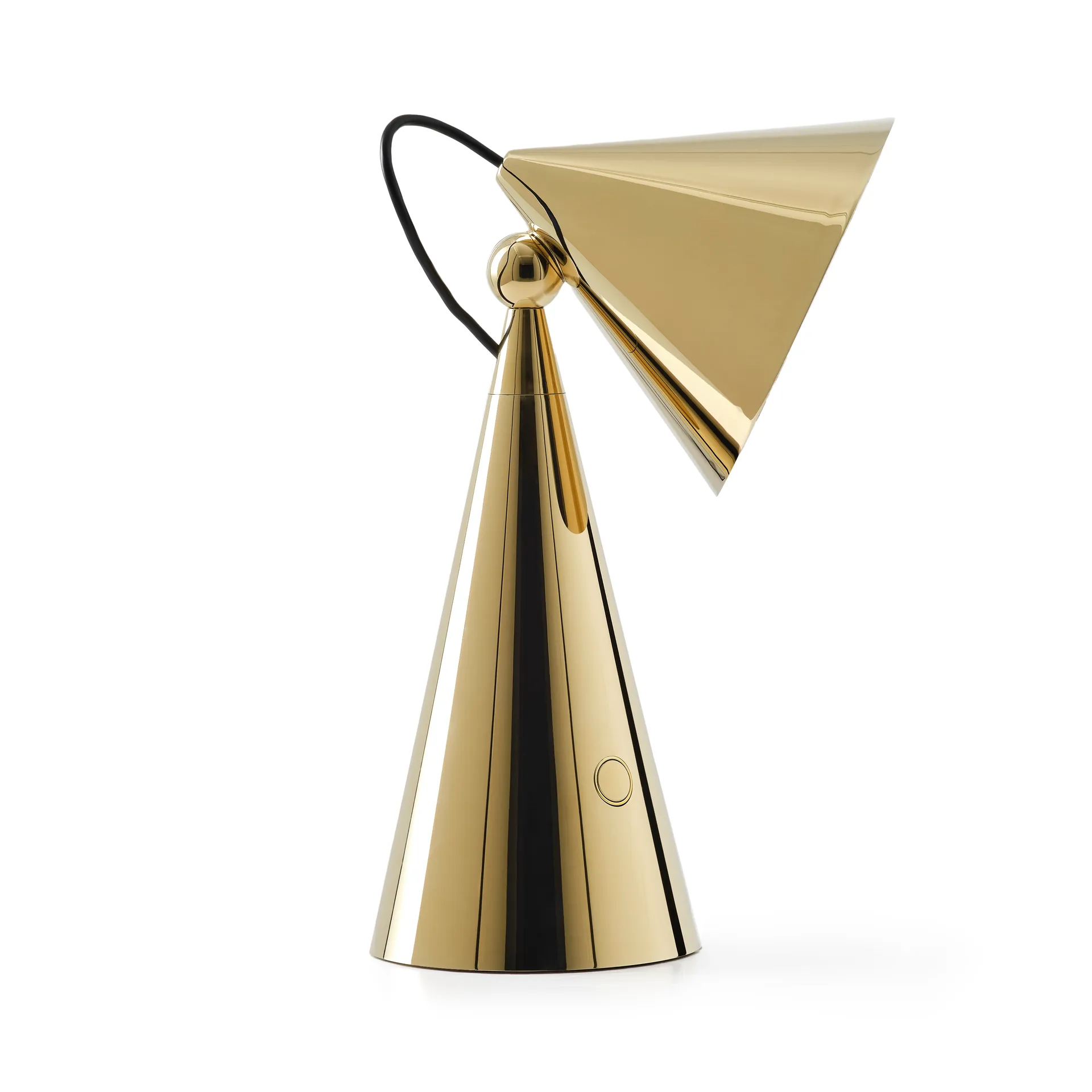 Pose Portabel LED bordslampa, Gold Tom Dixon