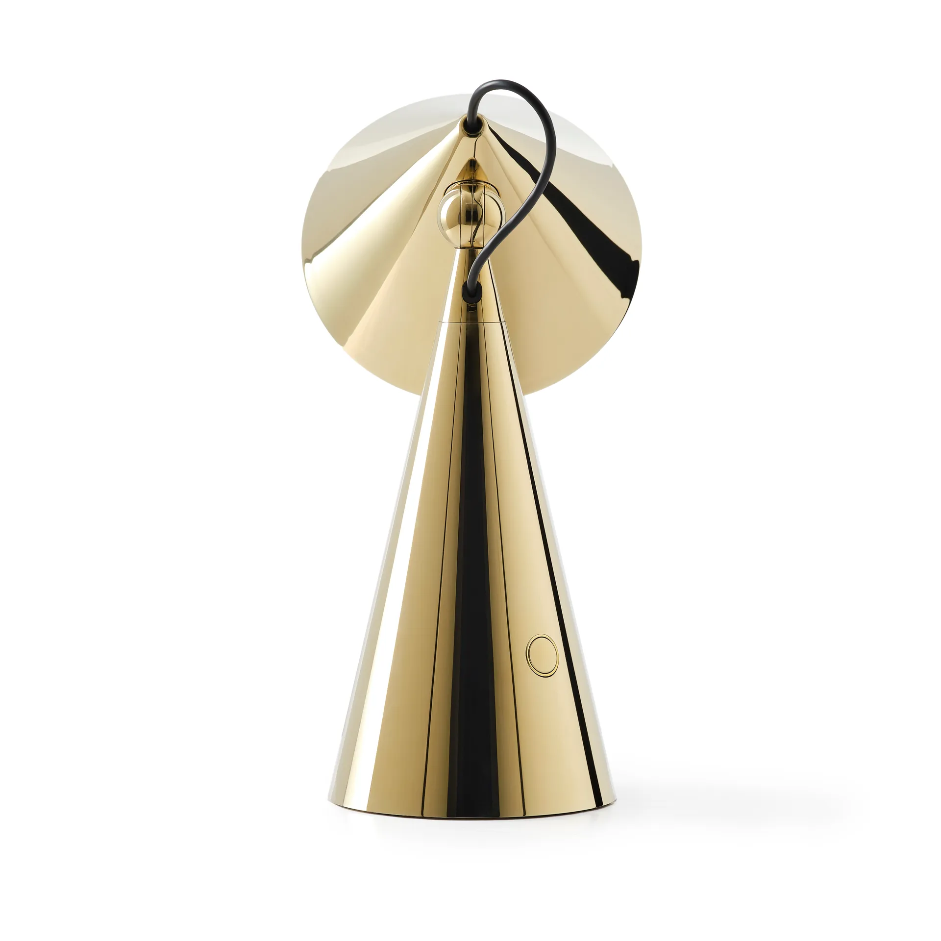 Pose Portabel LED bordslampa, Gold Tom Dixon