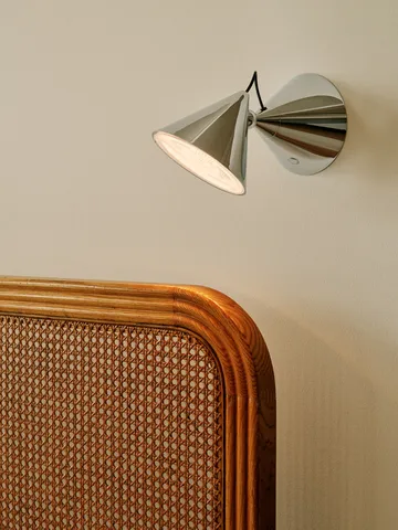 Pose Surface vägglampa - Silver - Tom Dixon