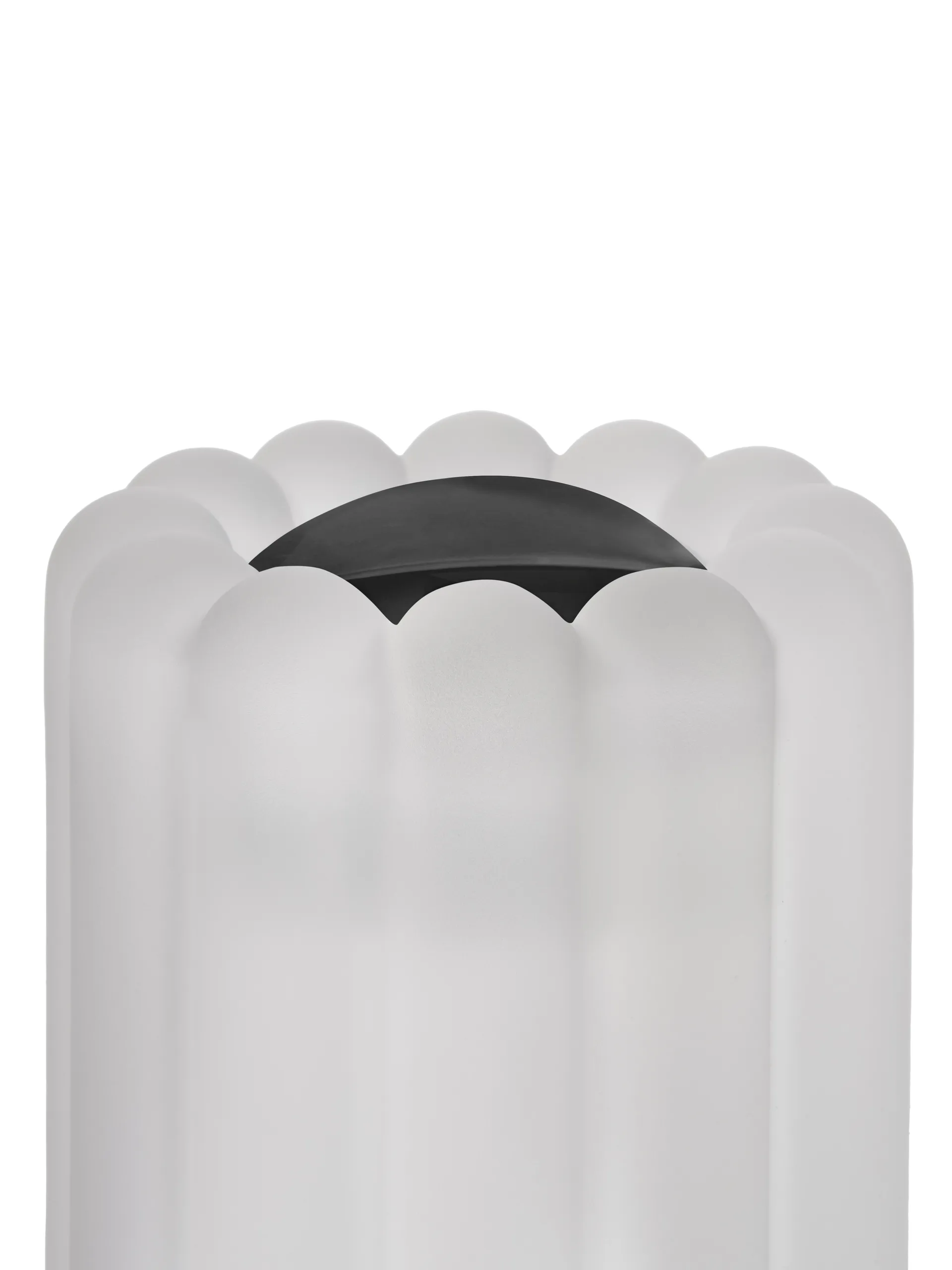 Press bordslampa LED 23,5 cm, Frosted Tom Dixon