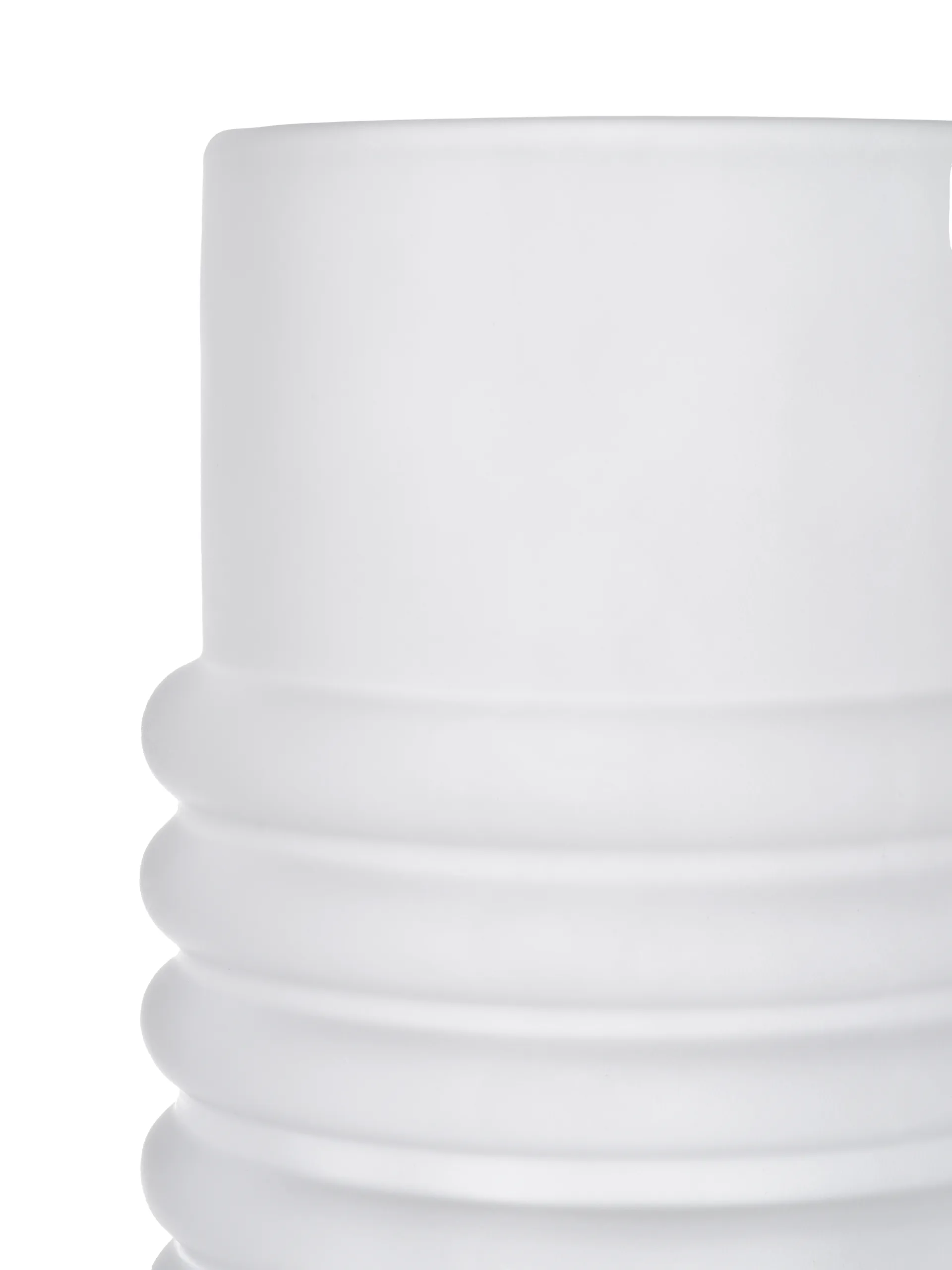 Press Large vas, Frosted Tom Dixon