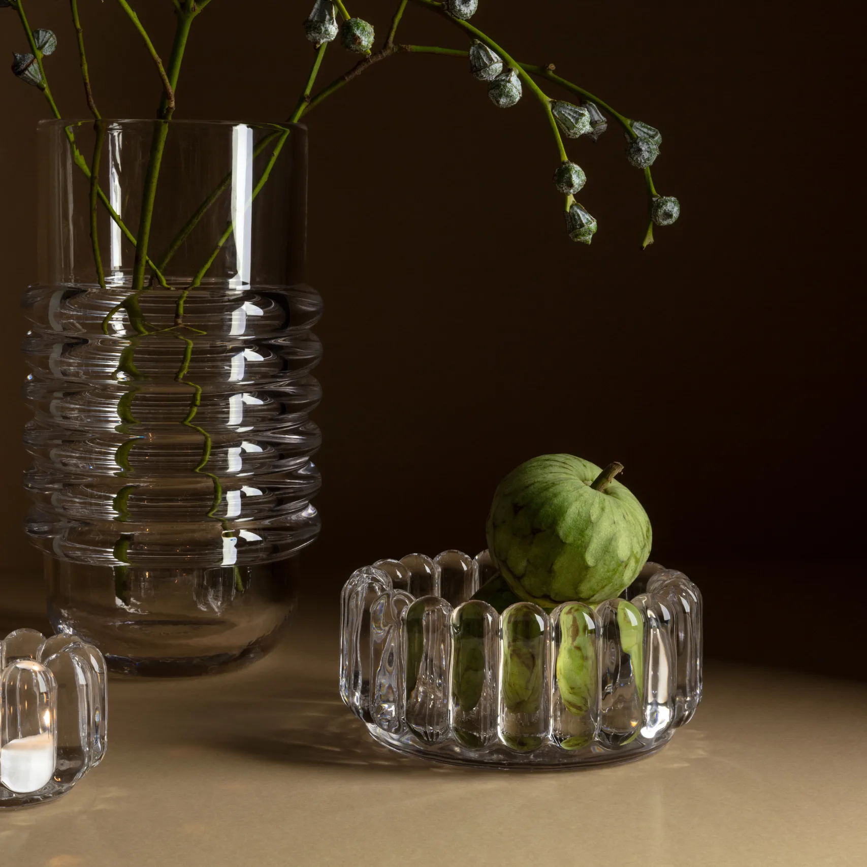 Press skål liten, Klar Tom Dixon