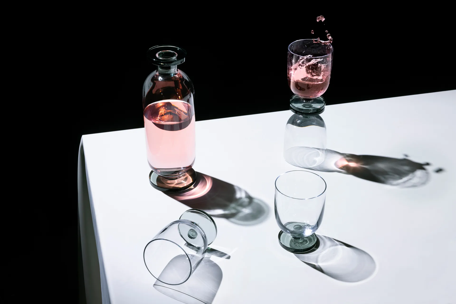 Puck karaff/dekanterare 90 cl, Clear Tom Dixon