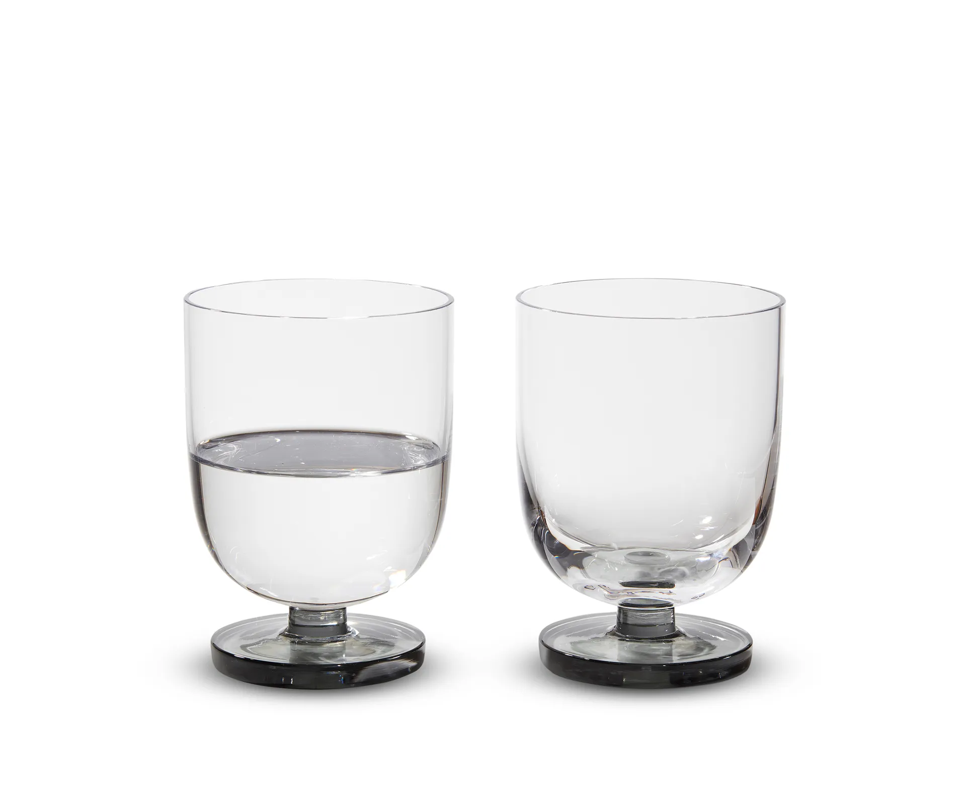 Puck vattenglas 33 cl 2-pack, Clear Tom Dixon