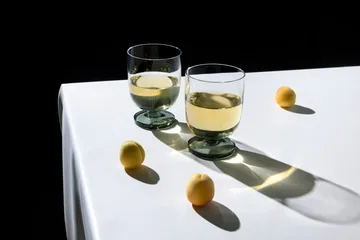 Puck vattenglas 33 cl 2-pack - Clear - Tom Dixon