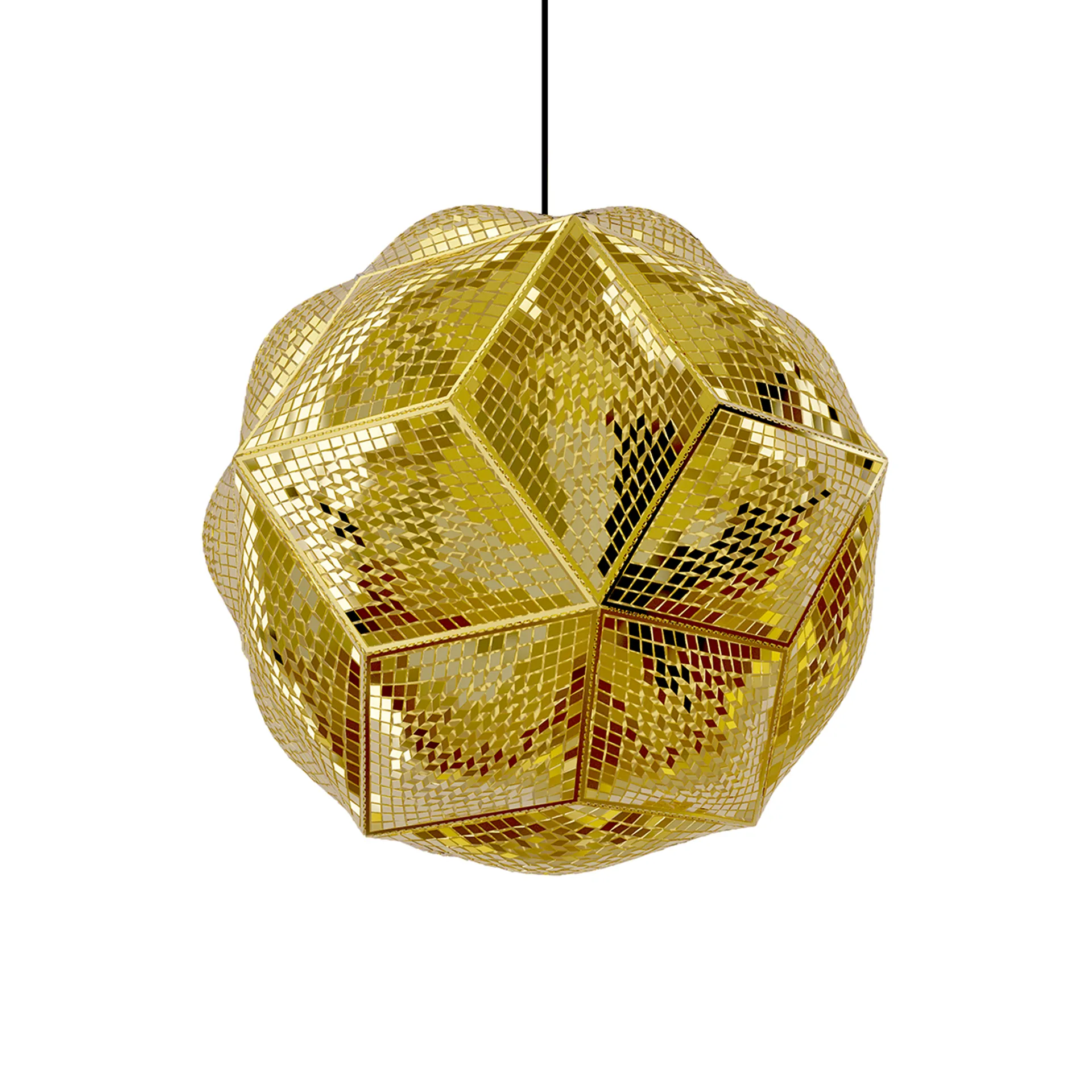 Puff Pendant takpendel Ø45 cm, Mässing Tom Dixon
