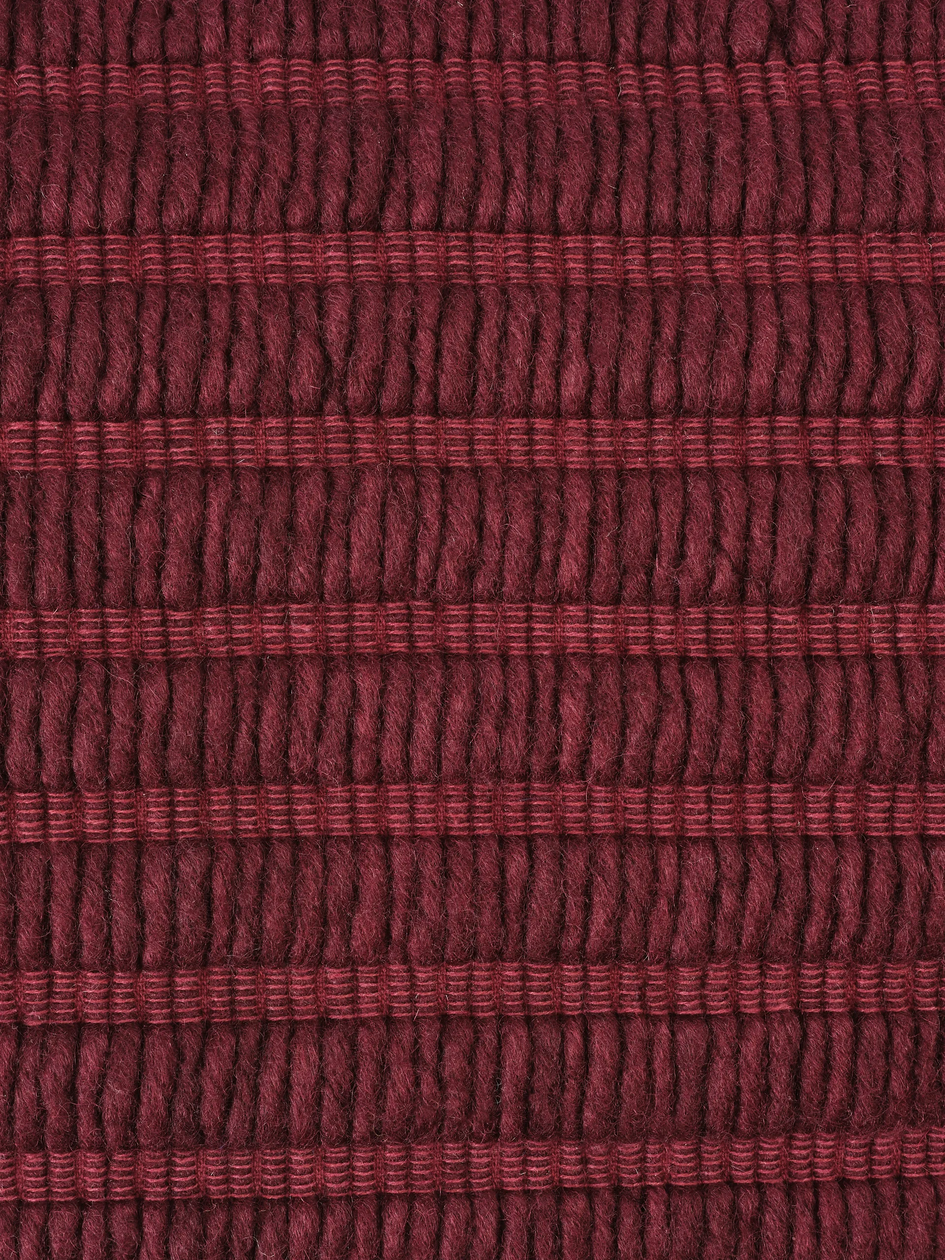 Ridge kudde 45x45 cm, Burgundy Tom Dixon