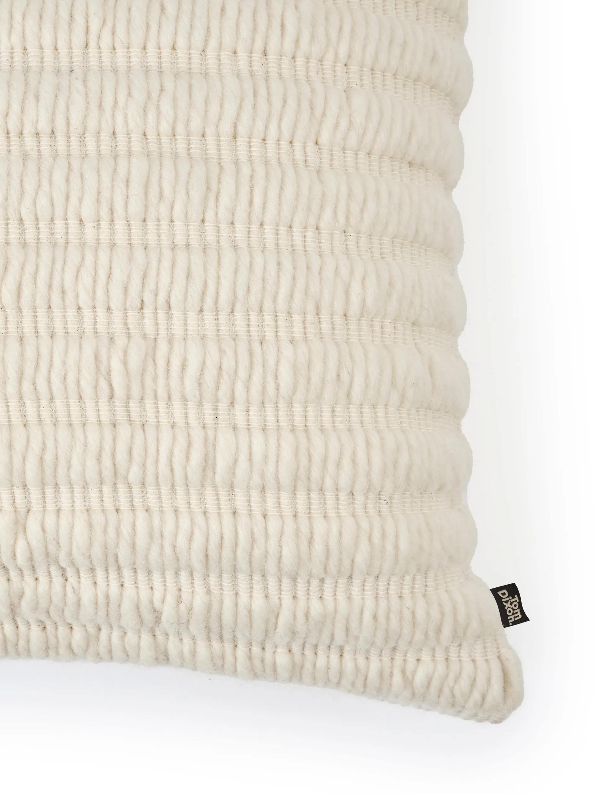 Ridge kudde 45x45 cm, Natural Tom Dixon