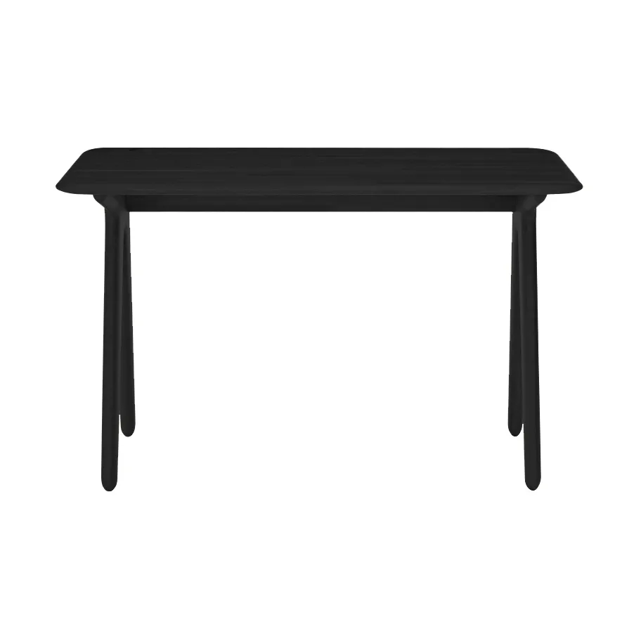 Slab Individual skrivbord 60x120 cm, Black oak Tom Dixon