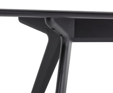 Slab matbord 96x200 cm - Black oak - Tom Dixon