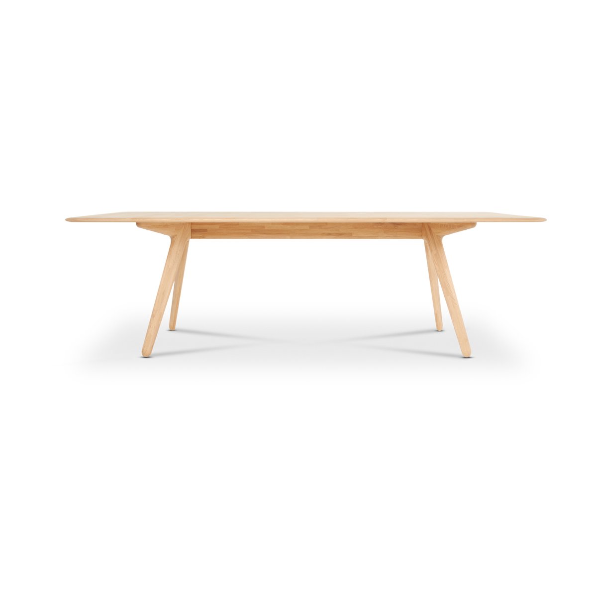 Tom Dixon Slab matbord 96x200 cm Natural oak | Skandinavisk Design | Matbord | Brun
