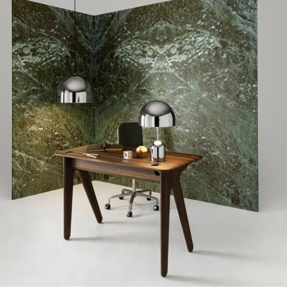 Slab skrivbord 60x120 cm, Ek rökt Tom Dixon