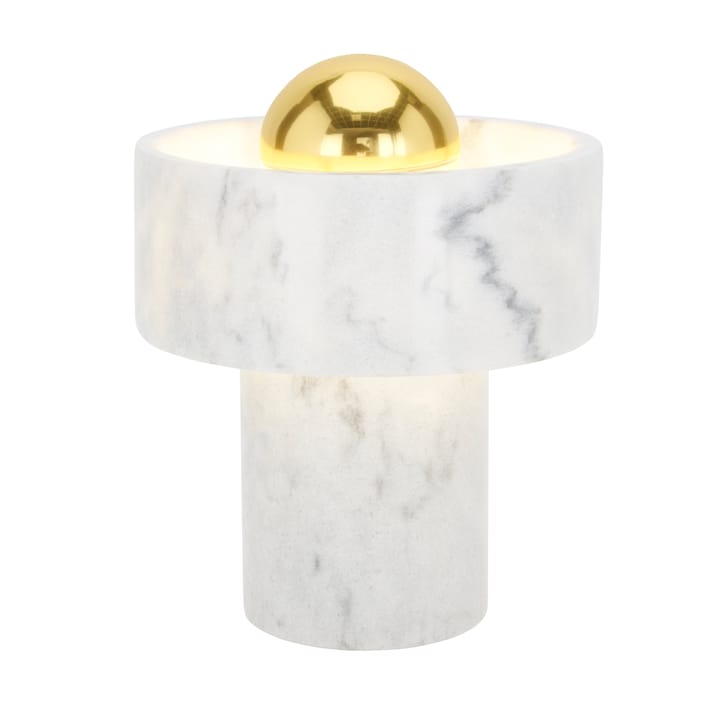 Stone bordslampa - Vit marmor - Tom Dixon