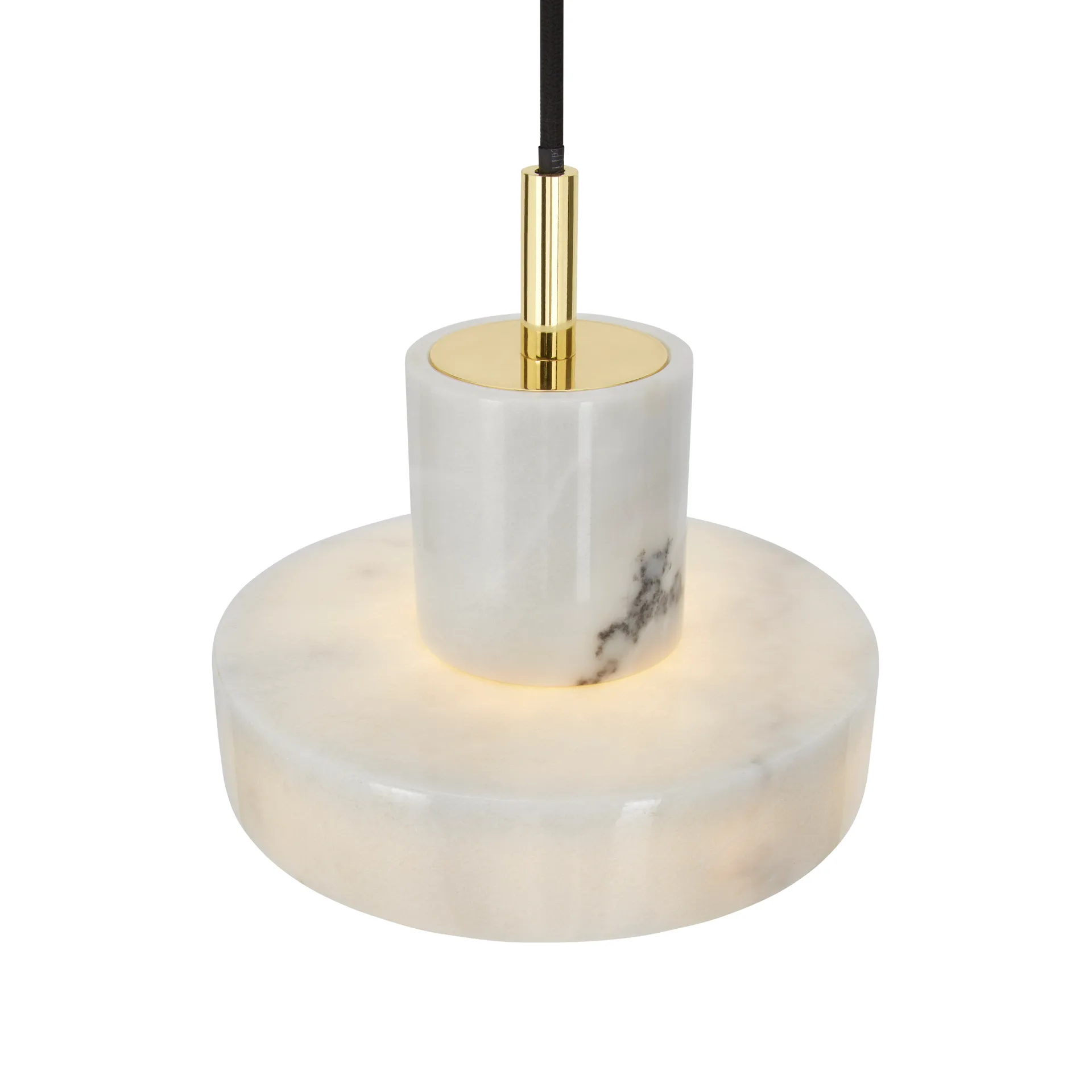 Stone pendel, Vit marmor Tom Dixon