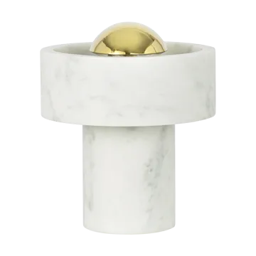 Stone Portable LED bordslampa 28 cm - Marble-gold - Tom Dixon