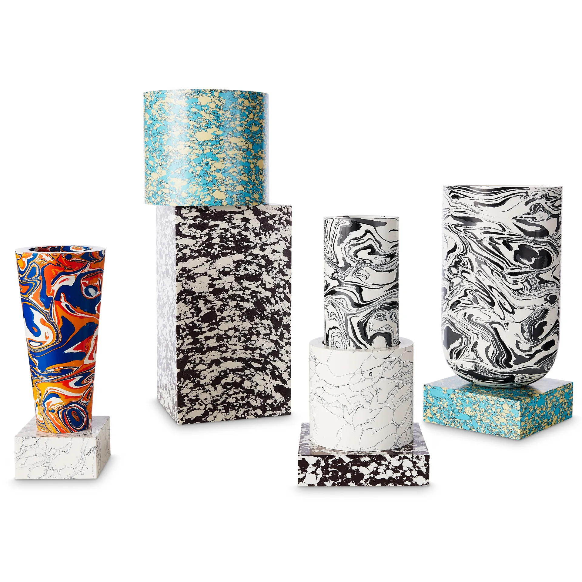 Swirl Medium vas 29 cm, Multi Tom Dixon