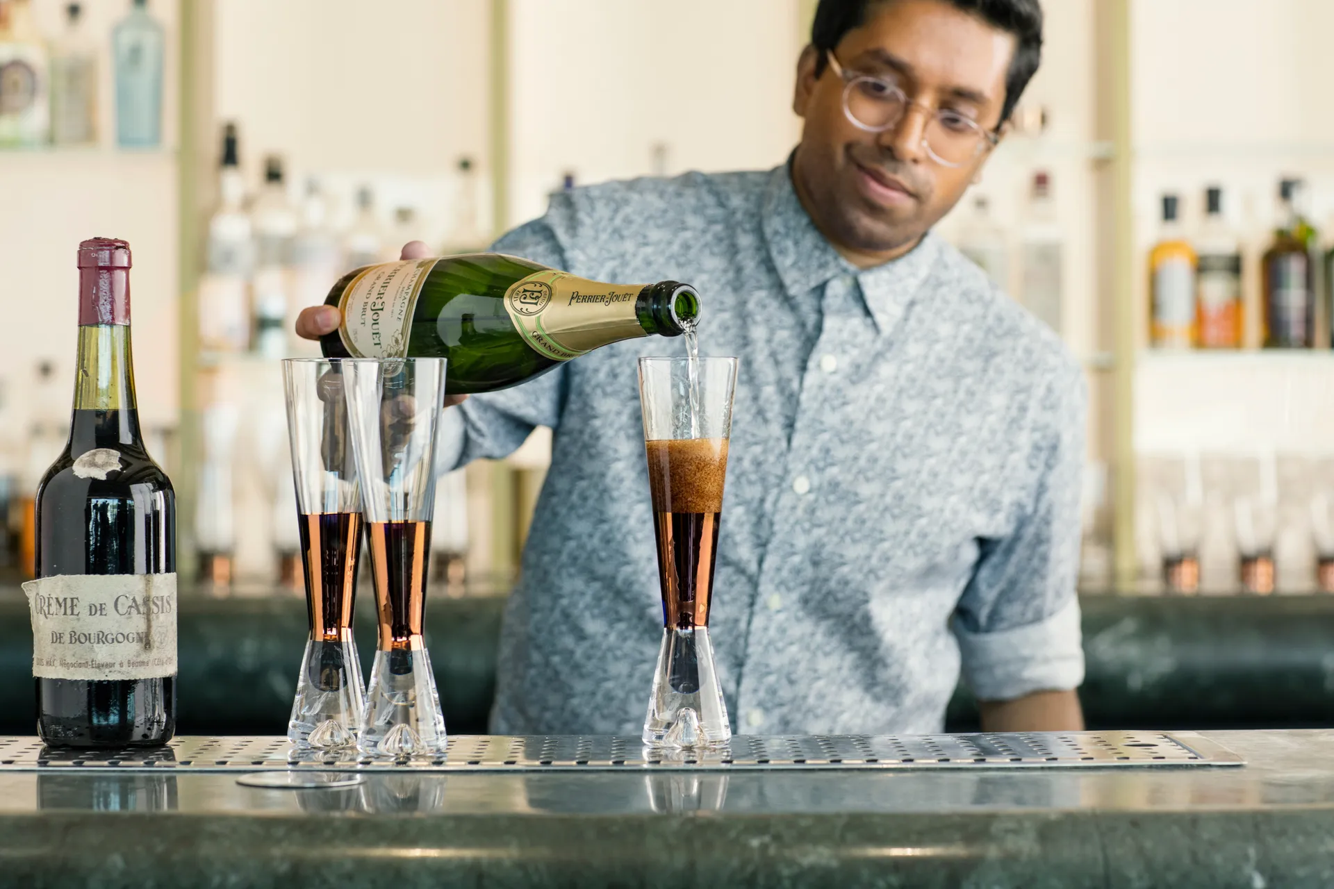 Tank champagneglas 2-pack, Koppar Tom Dixon