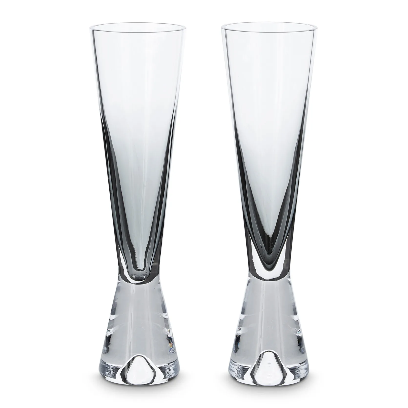 Tank champagneglas 2-pack, Svart Tom Dixon