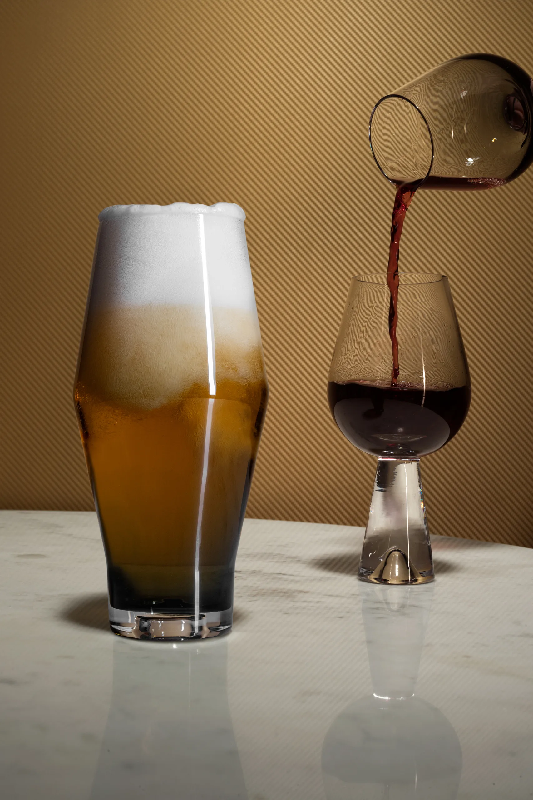 Tank vinglas 2-pack, Svart Tom Dixon