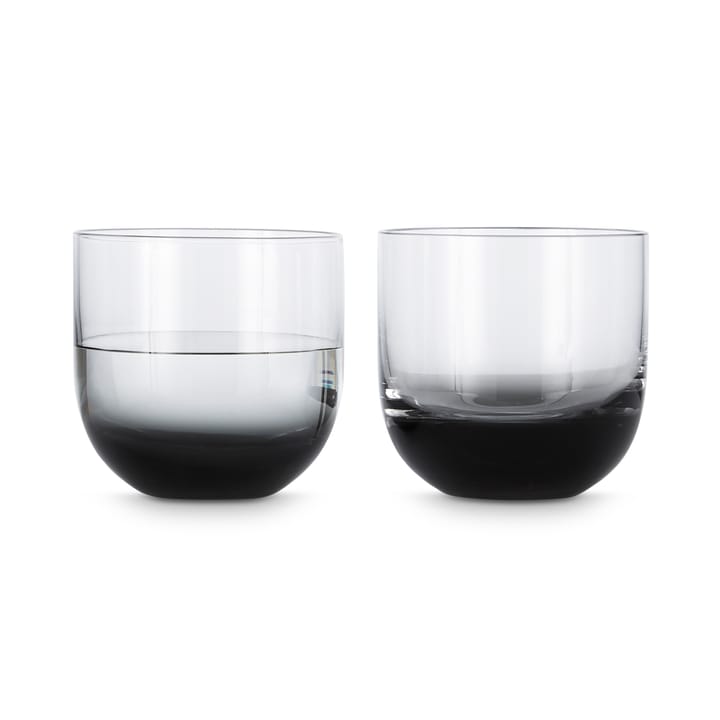 Tank whiskeyglas 2-pack - Svart - Tom Dixon