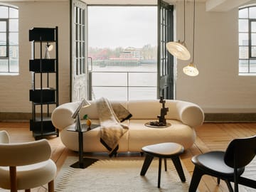 Thread filt 140x180 cm - Black & White - Tom Dixon