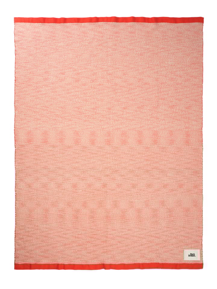 Thread filt 140x180 cm - Orange & White - Tom Dixon