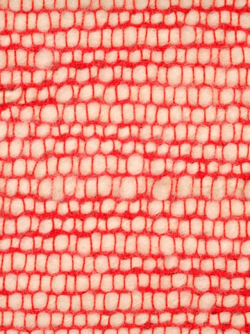 Thread filt 140x180 cm - Orange & White - Tom Dixon